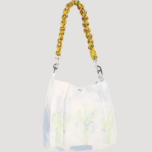 Cactus Nights Batik Tote