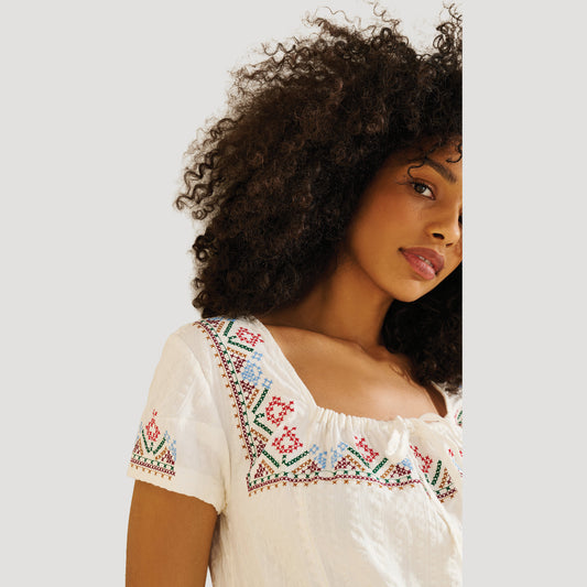 Reworked Cross Stitch Aria Midi dress