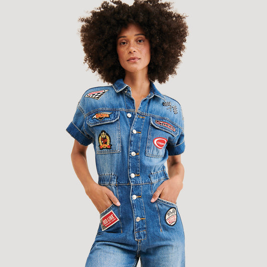 Reworked Denim Coveralls