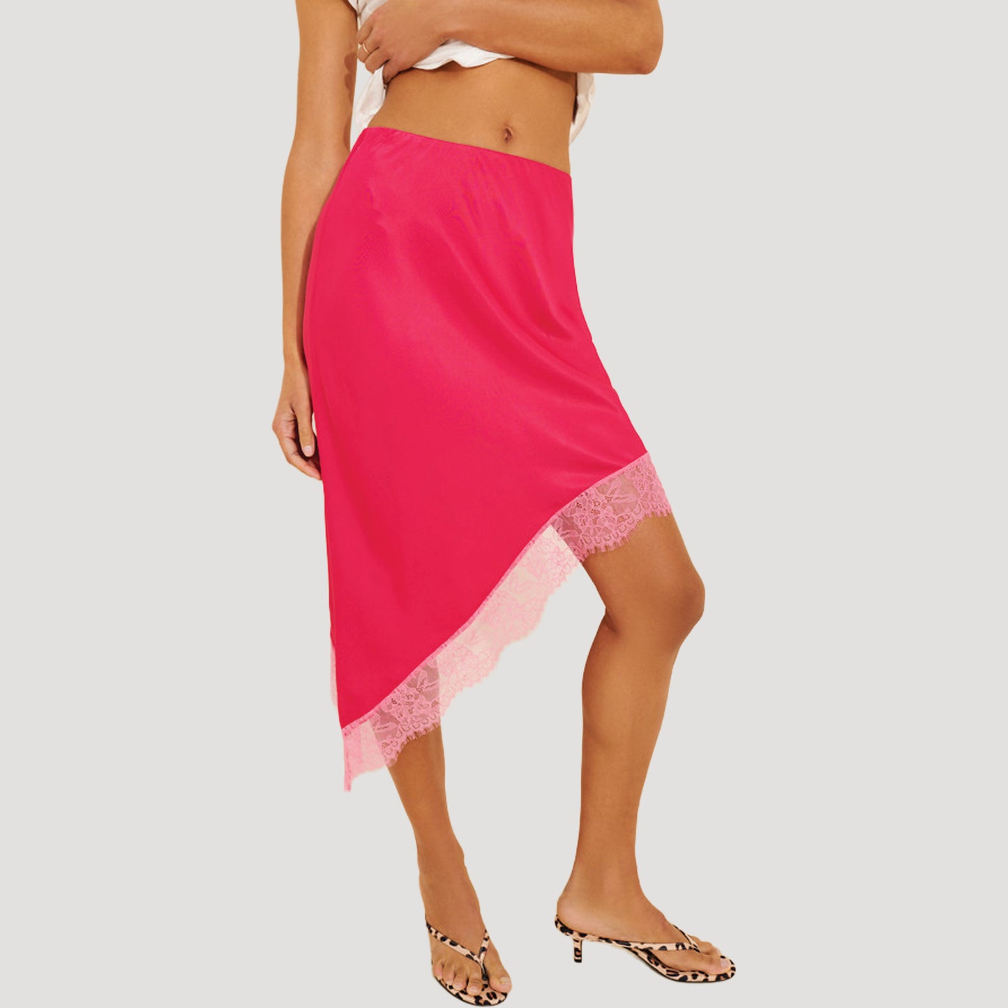 Reworked Tilda Hanky Hem Skirt