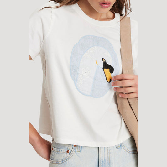 Tricia Fix Eyelet Animal Tee