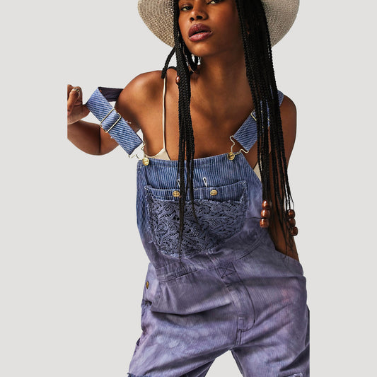 Tricia Fix Hickory Stripe Overalls