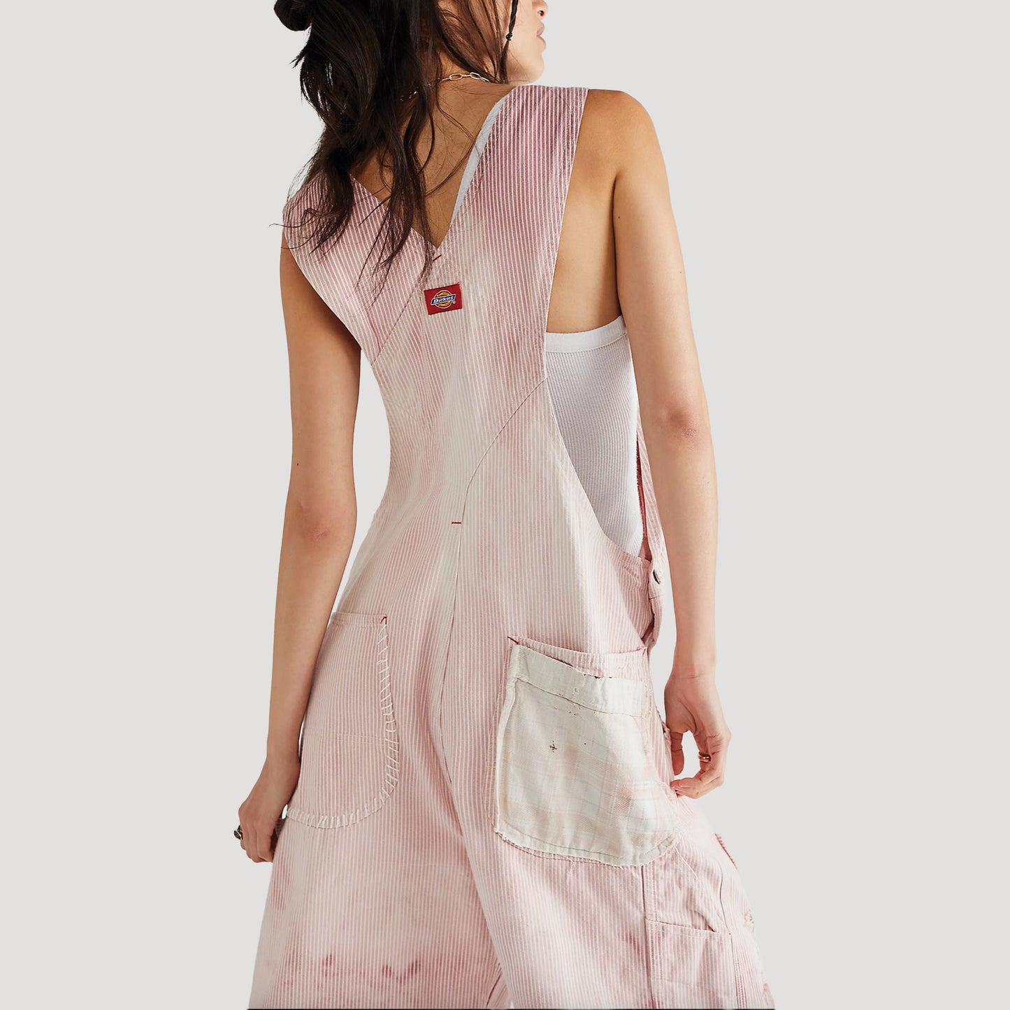 Tricia Fix Hickory Stripe Overalls