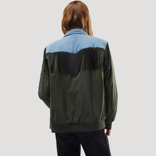 Tricia Fix Western Bomber Jacket