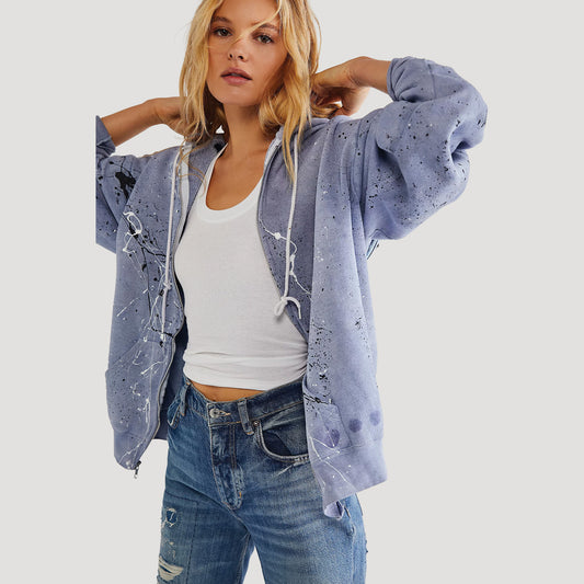 Tricia Fix X FP Patchwork Hoodie
