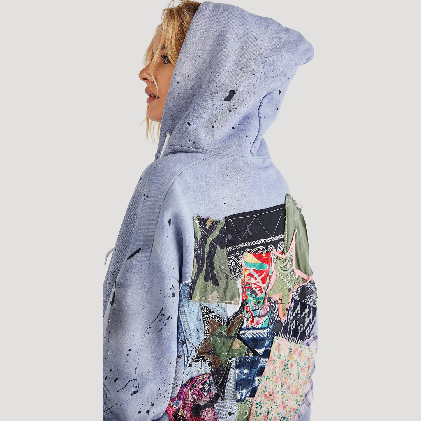 Tricia Fix X FP Patchwork Hoodie