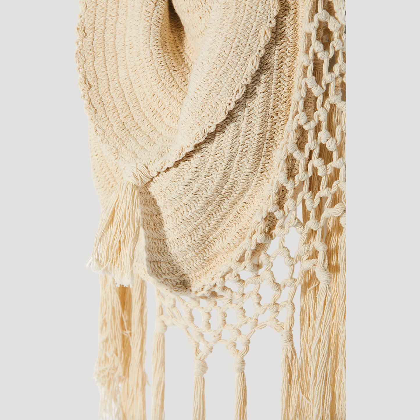 Wind Whispers Macrame Shoulder Bag