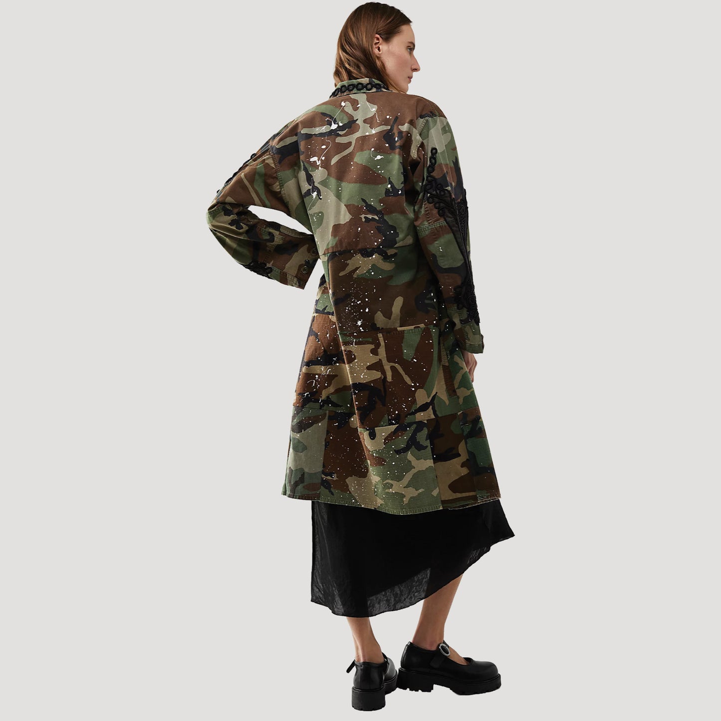 At Ease Camo Trench