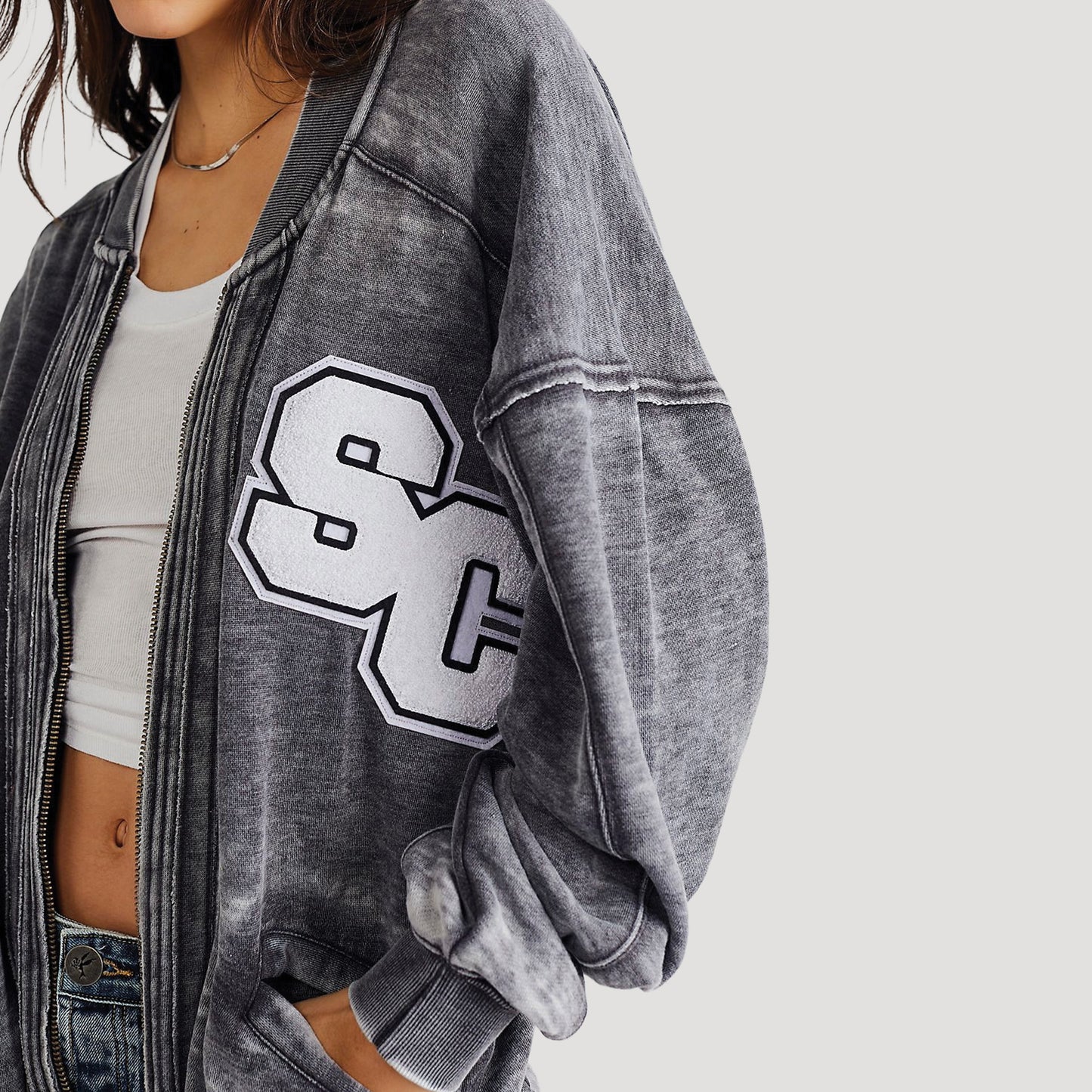 Back To School Bomber Cardi
