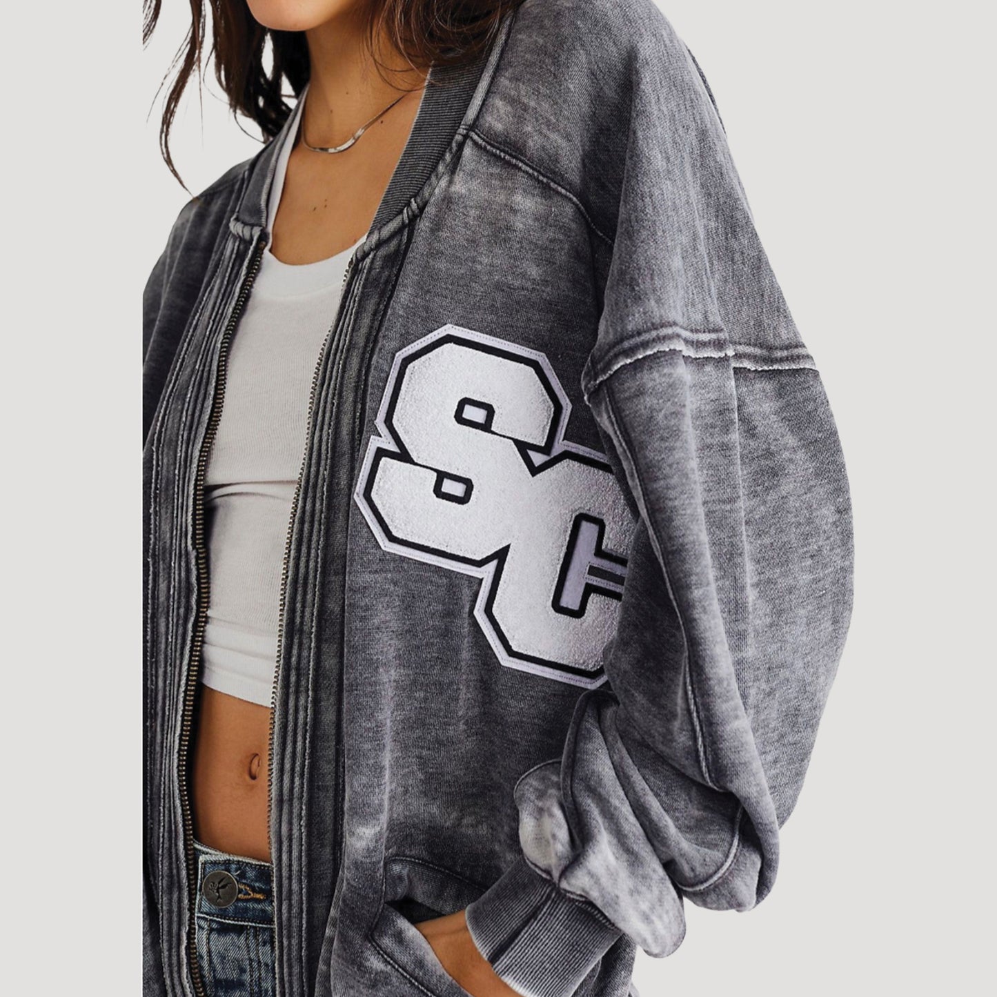 Back To School Bomber Cardi