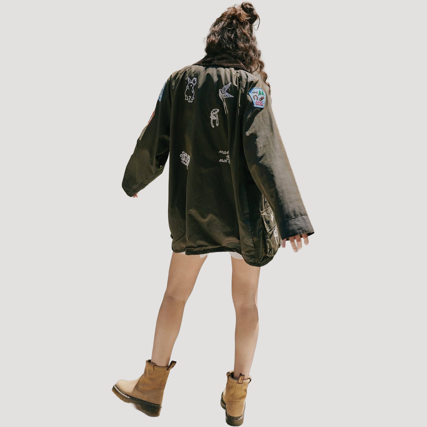 Barbour x Free People Re-Loved Jacket