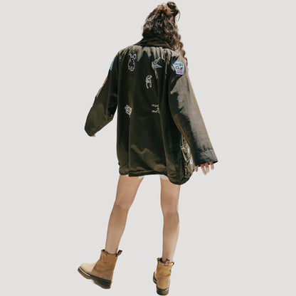 Barbour x Free People Re-Loved Jacket