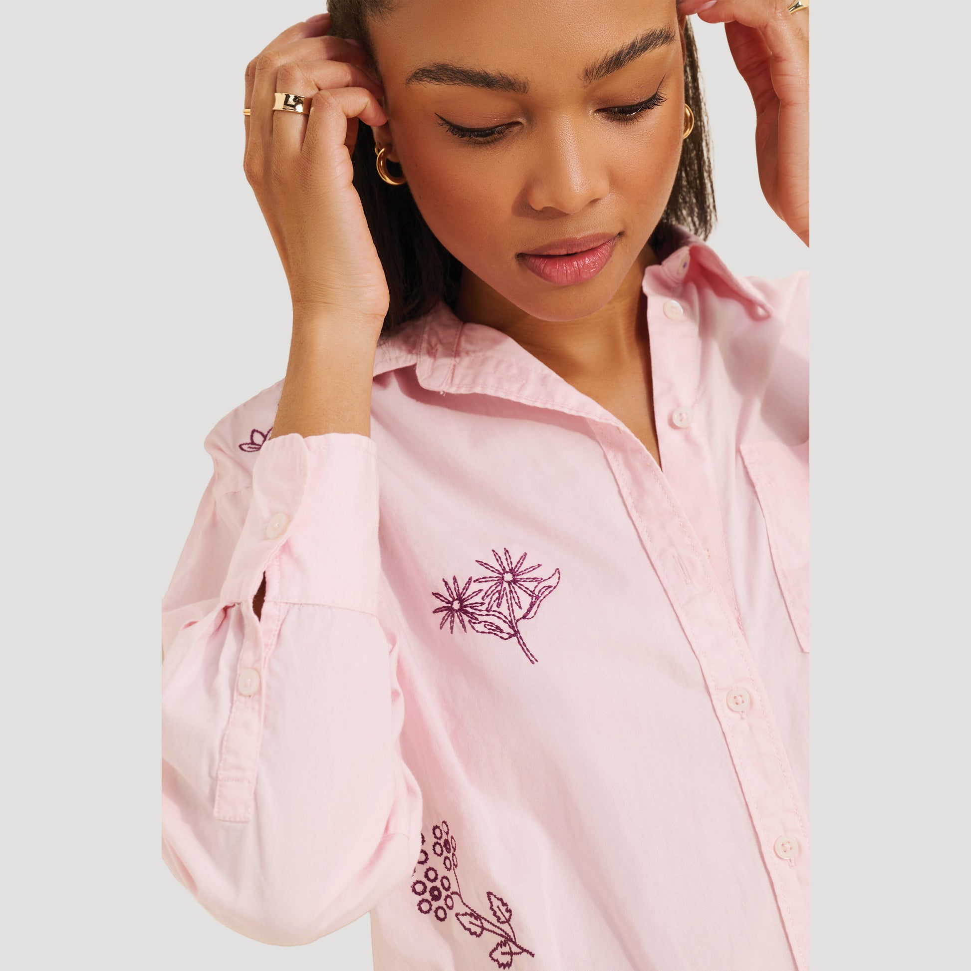 Bennet Reworked Buttondown Top