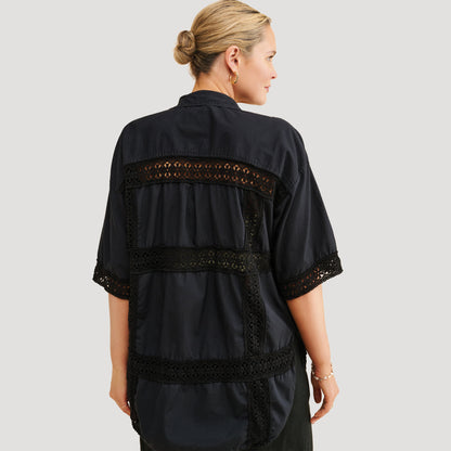 Crochet Button Down