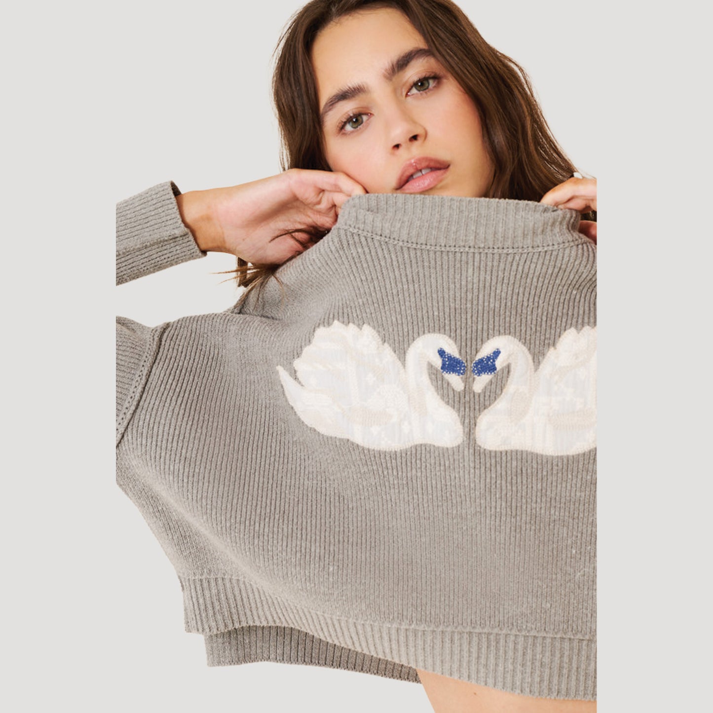 Embroidered Easy Street Sweater