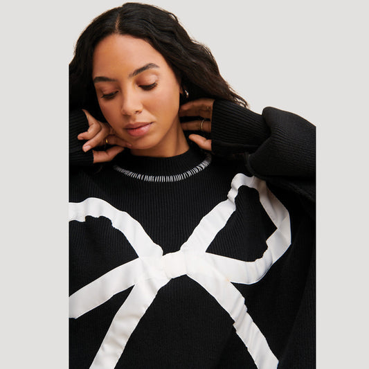 Exploded Bow Sweater