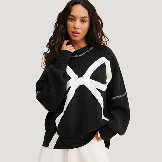 Exploded Bow Sweater