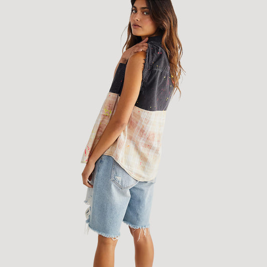 Free People X Tricia Fix Muscle Shirt