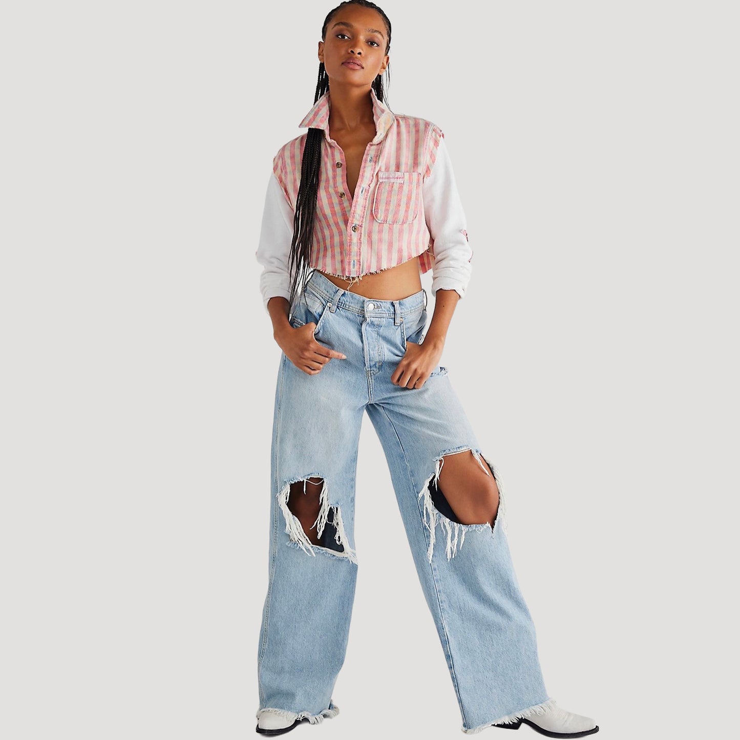 Jessica Plaid Twofer