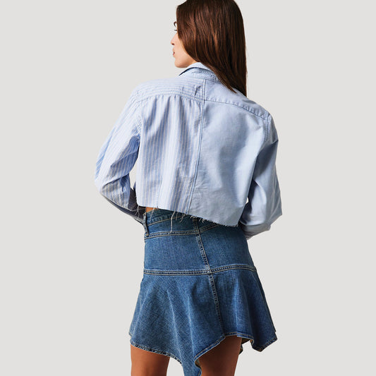 Mixed Up Stripe Shirt