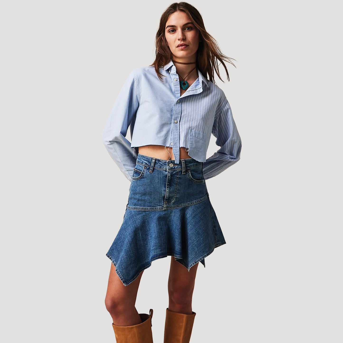 Mixed Up Stripe Shirt