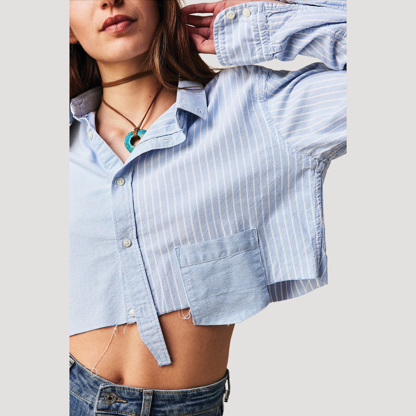 Mixed Up Stripe Shirt
