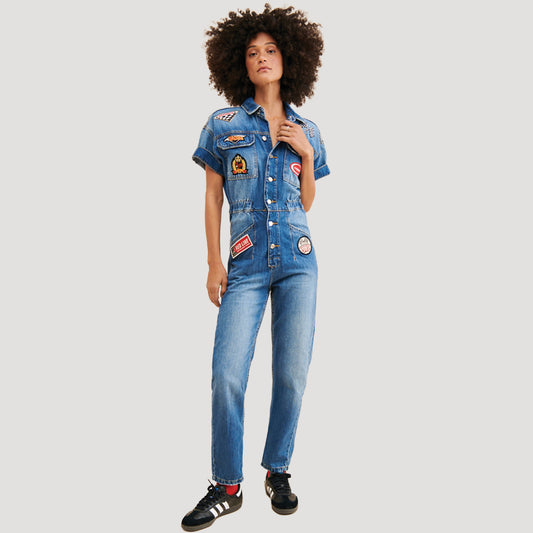 Reworked Denim Coveralls