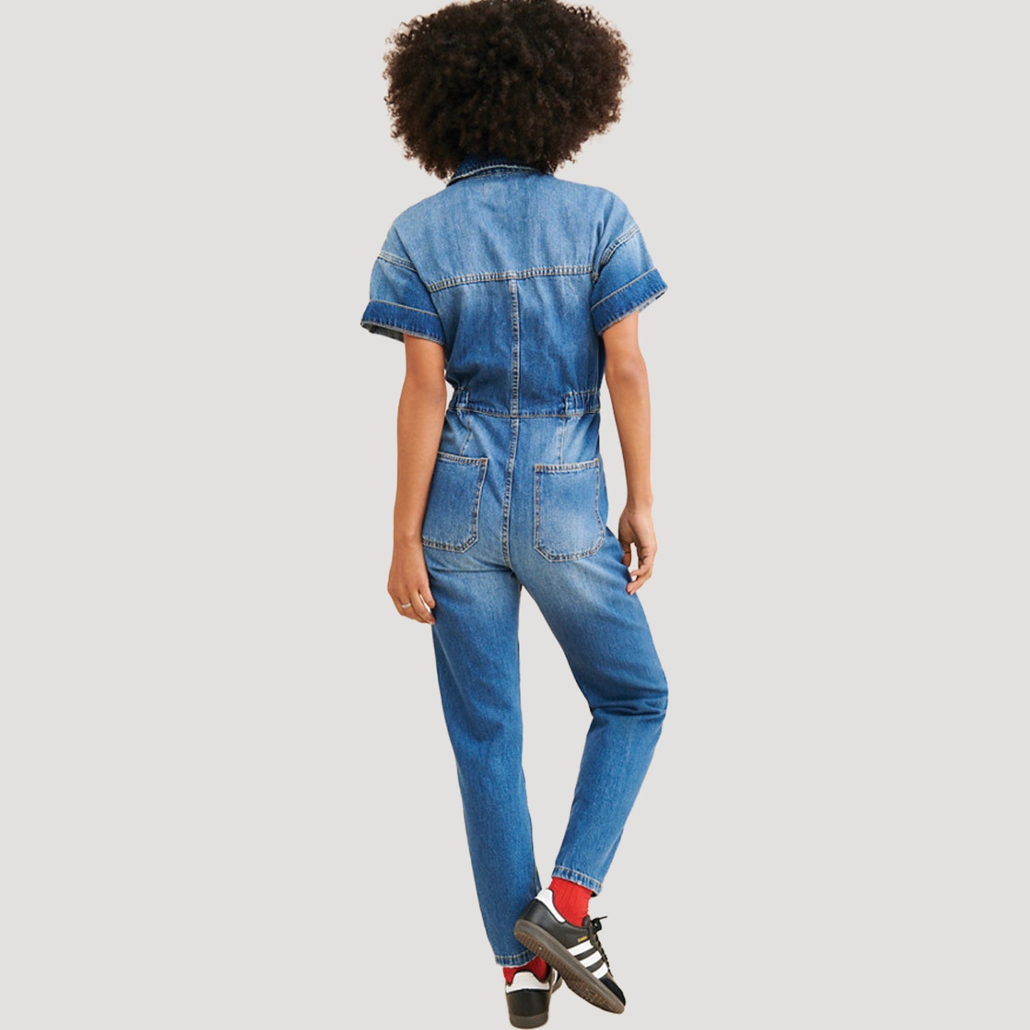 Reworked Denim Coveralls