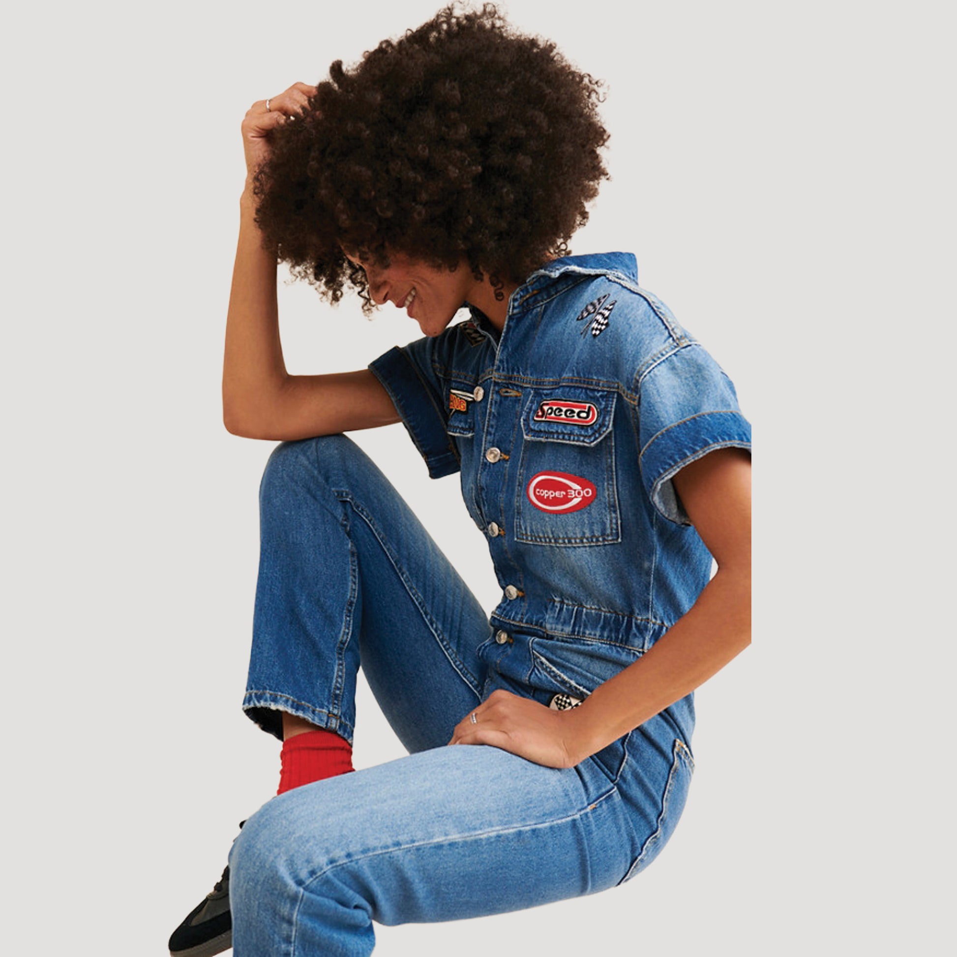 Reworked Denim Coveralls