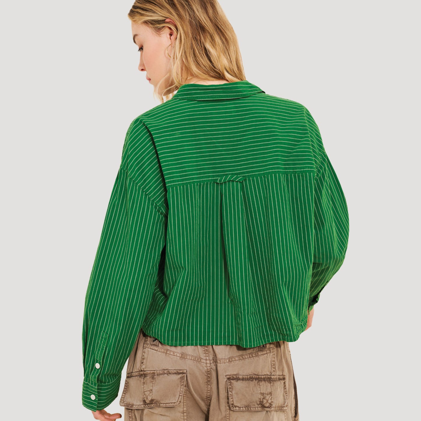 Reworked Drawcord Buttondown Shirt