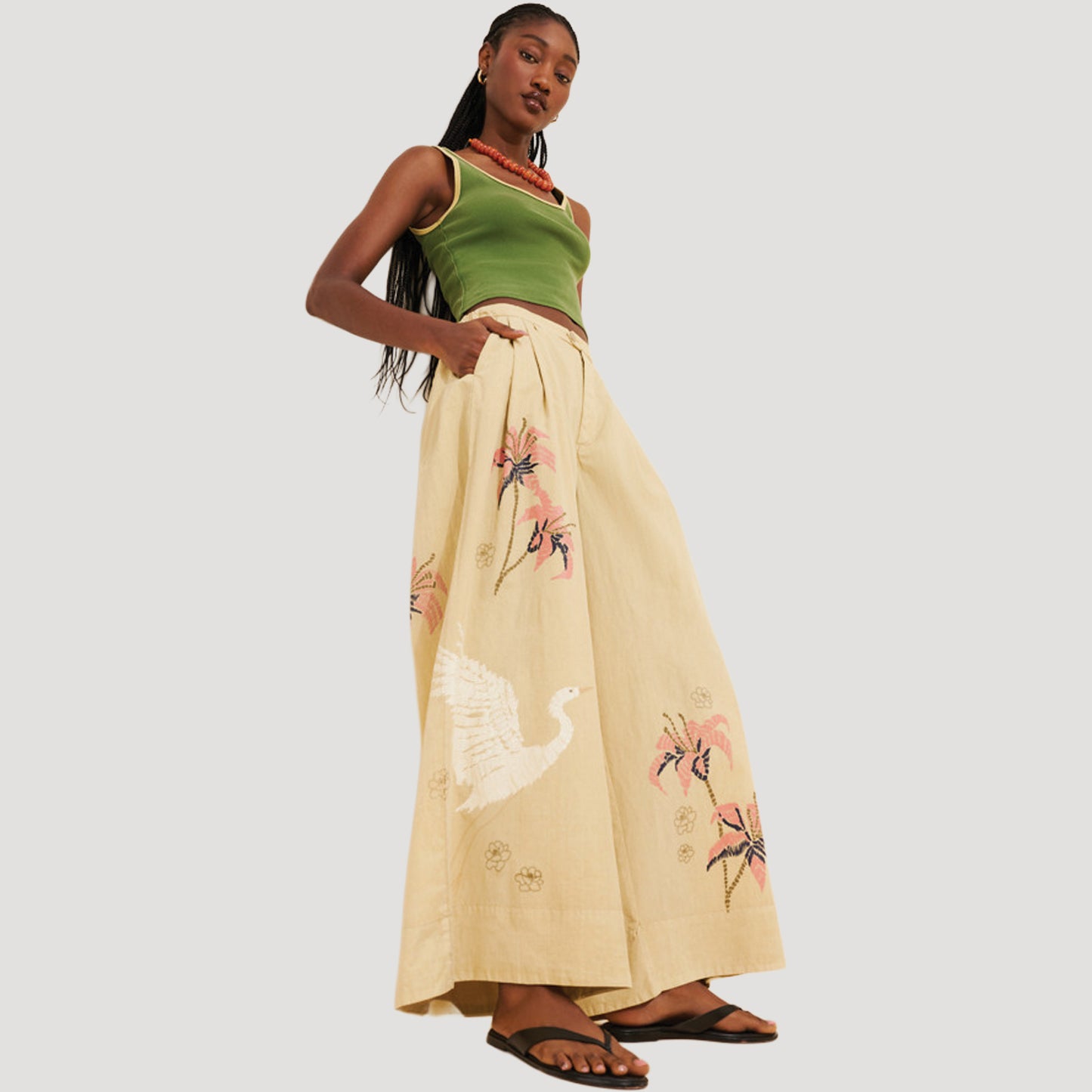 Reworked Paige Palazzo Pants
