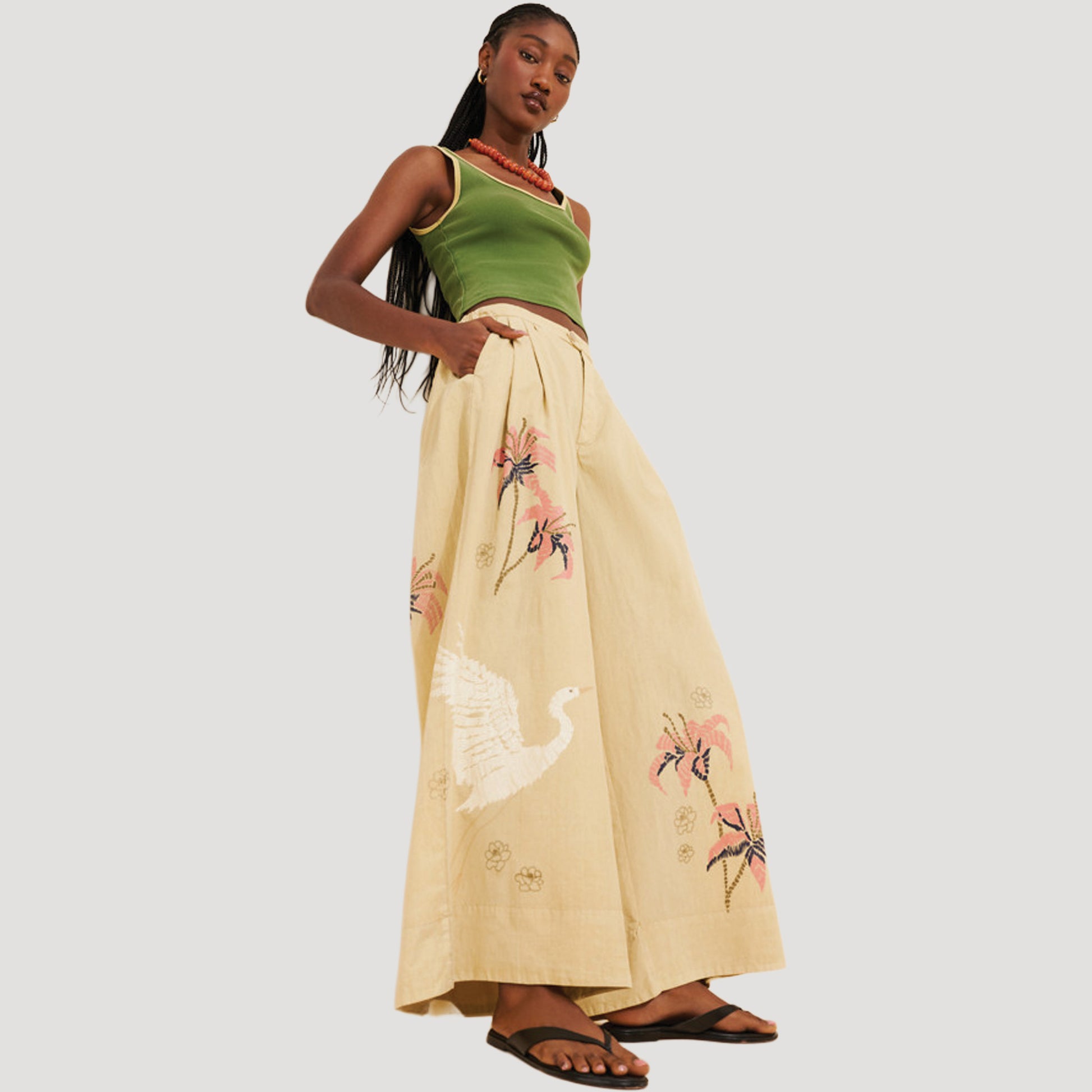 Reworked Paige Palazzo Pants