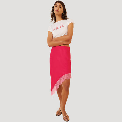 Reworked Tilda Hanky Hem Skirt