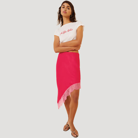 Reworked Tilda Hanky Hem Skirt