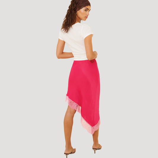 Reworked Tilda Hanky Hem Skirt