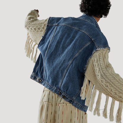 Rocky Fringe Denim Jacket