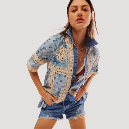 Tricia Fix Bandana Shirt