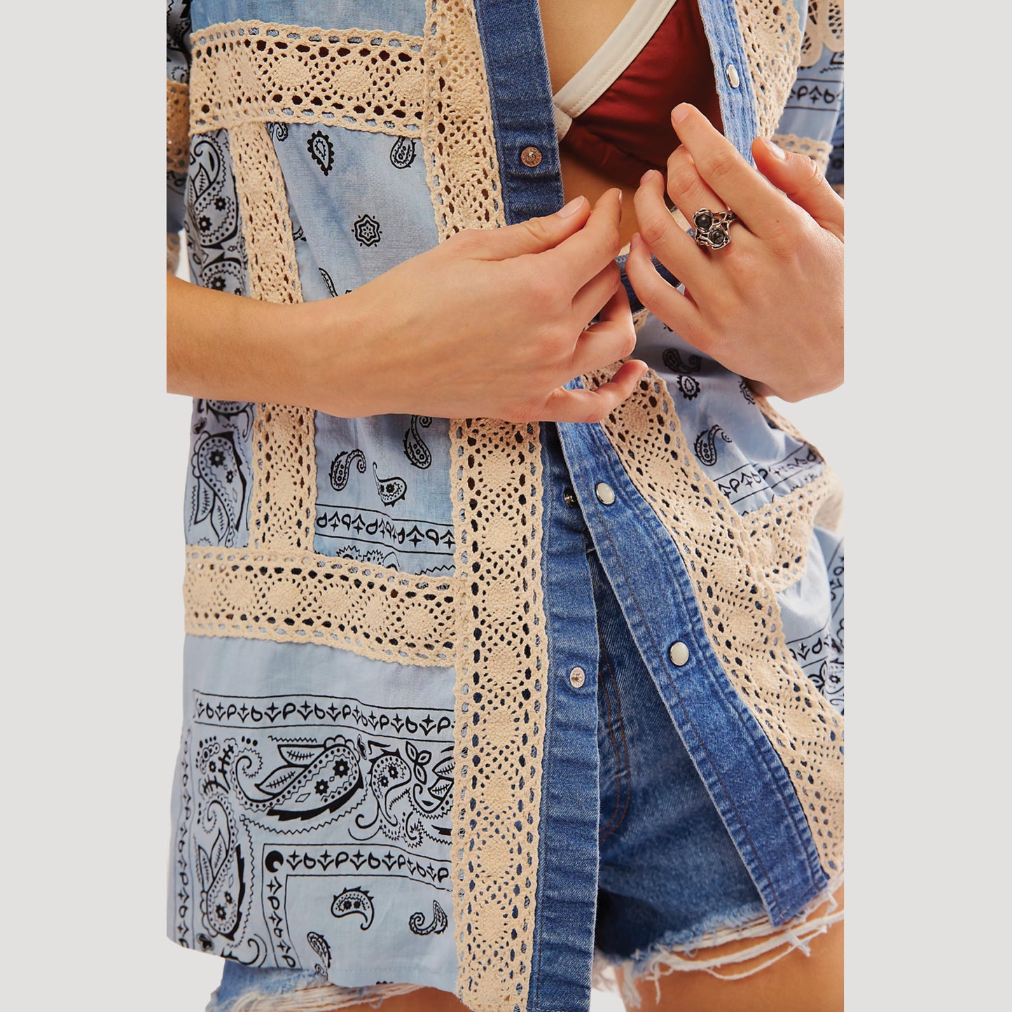 Tricia Fix Bandana Shirt