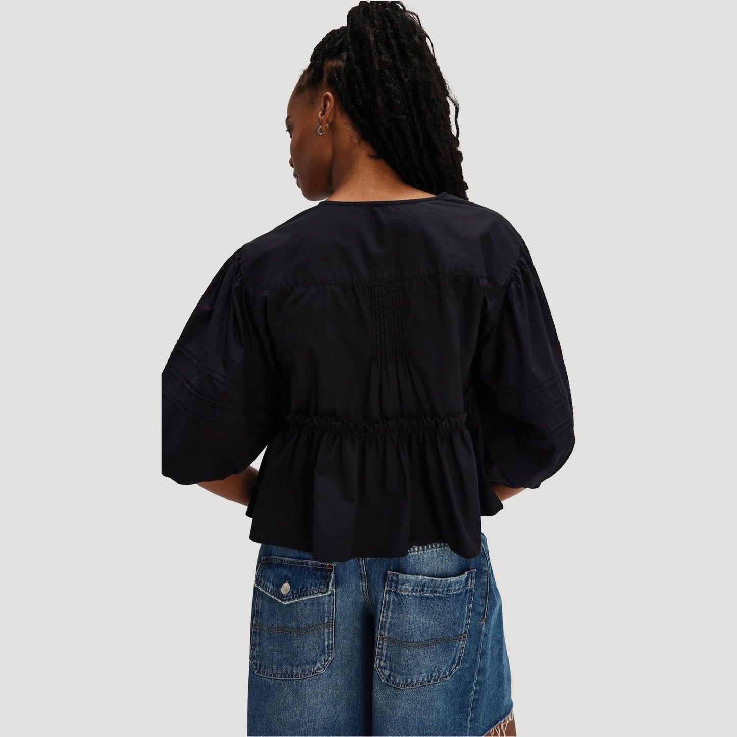 Tricia Fix Bandana Tied Up Top