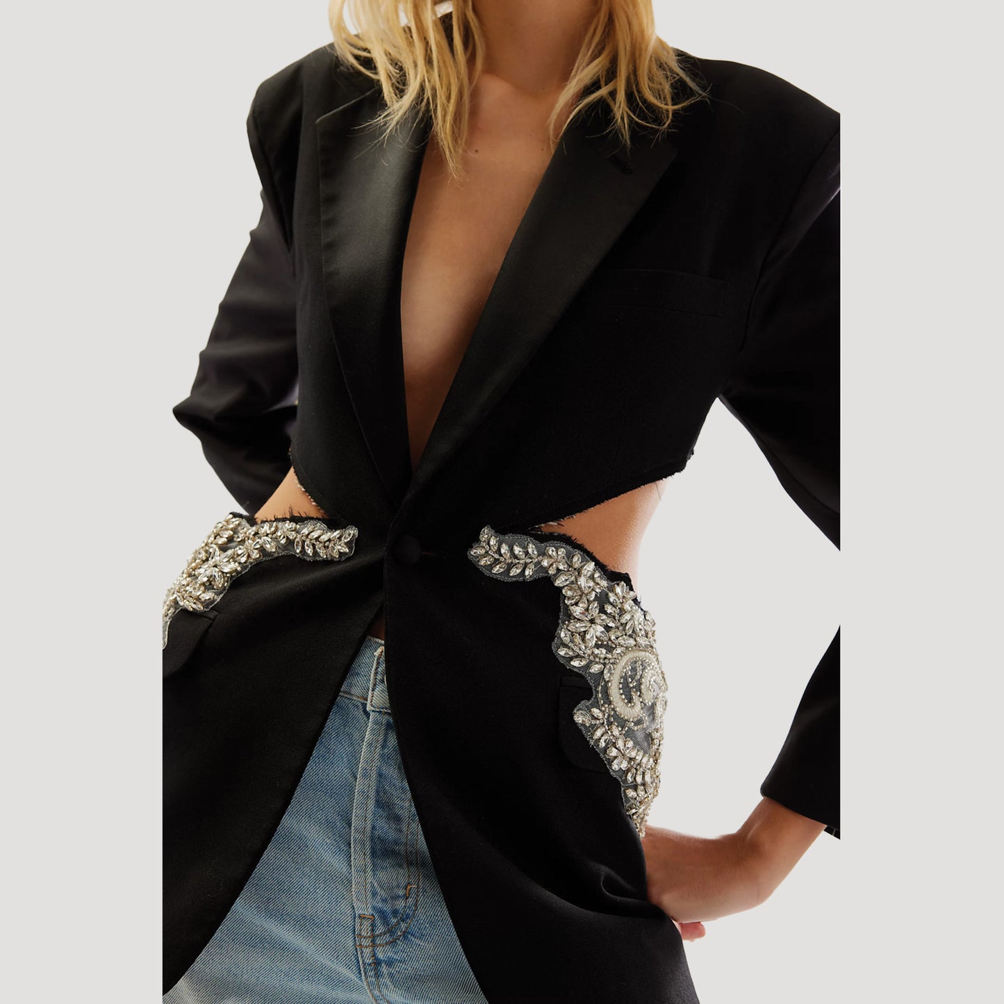 Tricia Fix Cassie Embellished Blazer