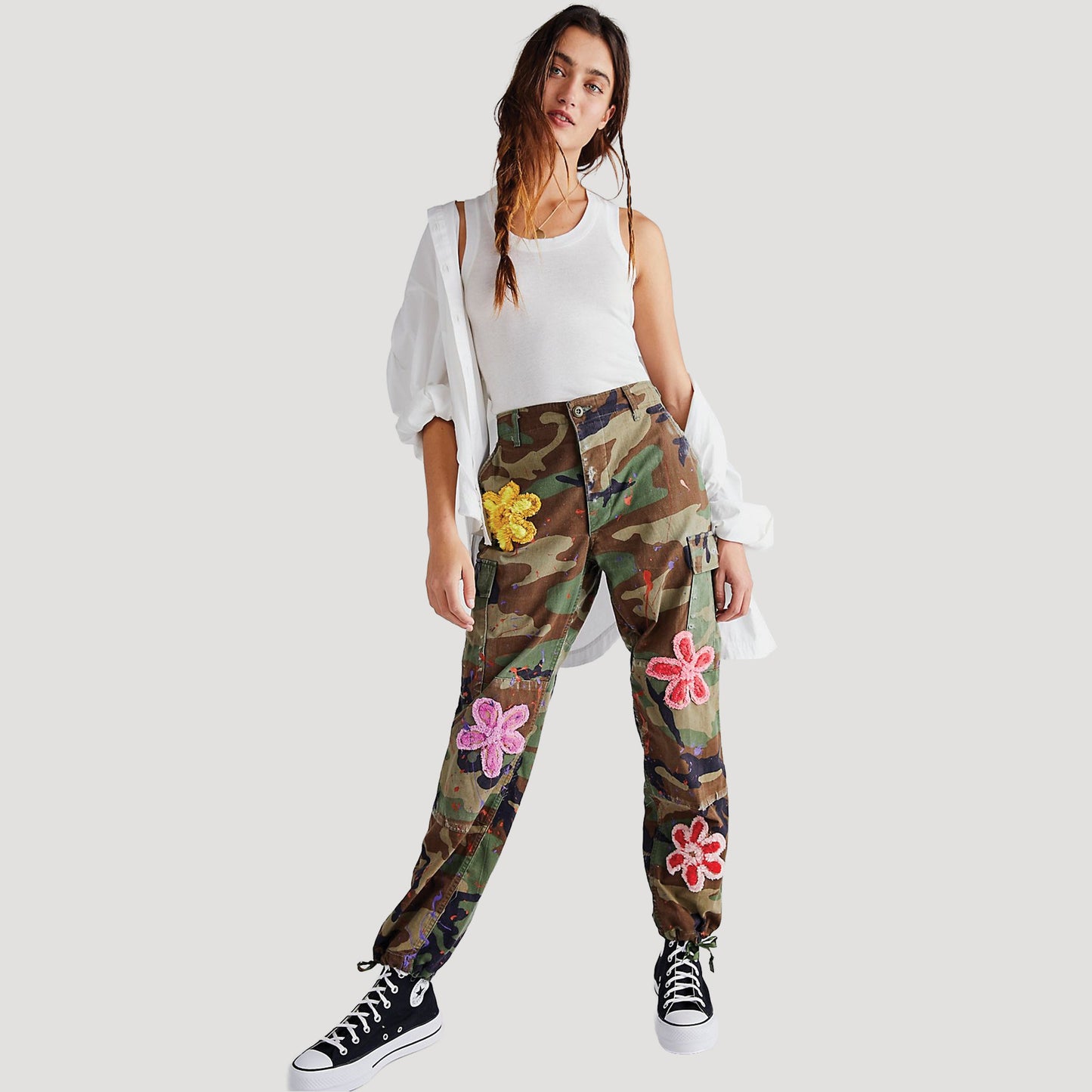 Tricia Fix Chenille Cargo pants