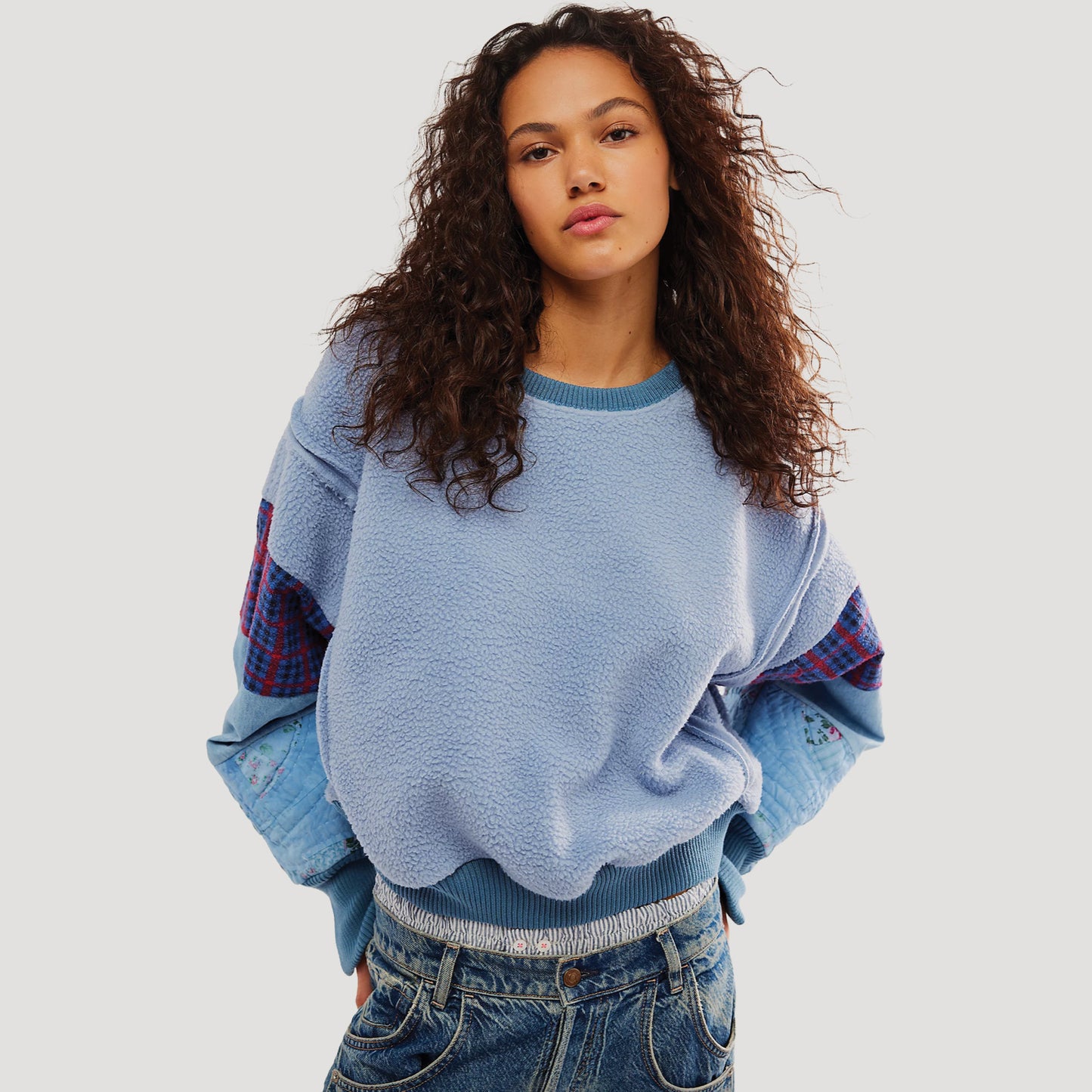 Tricia Fix Cozy Cuff Crewneck