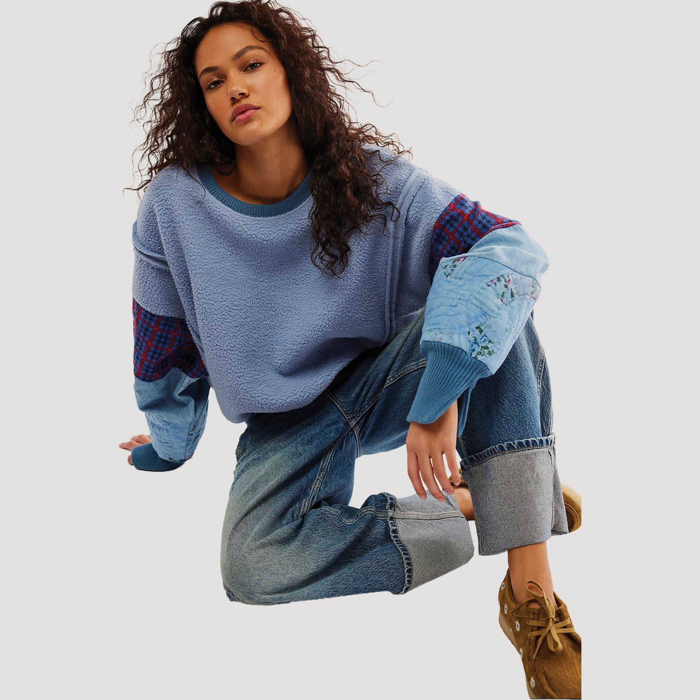 Tricia Fix Cozy Cuff Crewneck