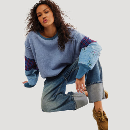 Tricia Fix Cozy Cuff Crewneck