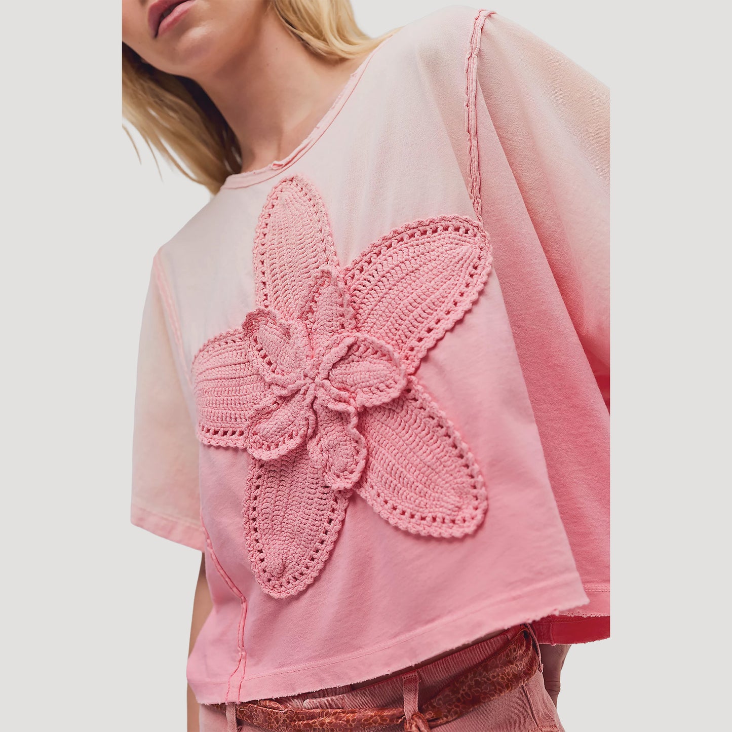 Tricia Fix Crafty Crocheted Tee