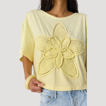 Tricia Fix Crafty Crocheted Tee