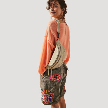 Tricia Fix Crochet Cargo Shorts