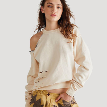 Tricia Fix Cut Out Sweatshirt