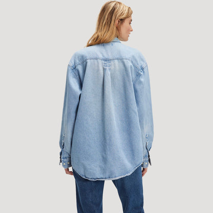 Tricia Fix Denim Tie Top