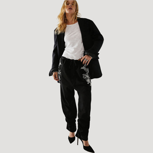 Tricia Fix Embellished Parachute Pants